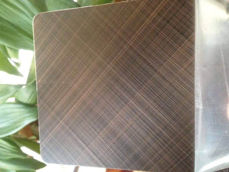 316L不锈钢拉丝板